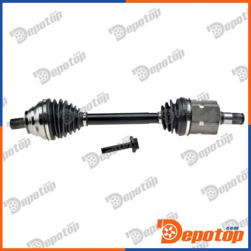 Demi-Arbre de Transmission gauche pour VW | NPW-VW-081, AU453L